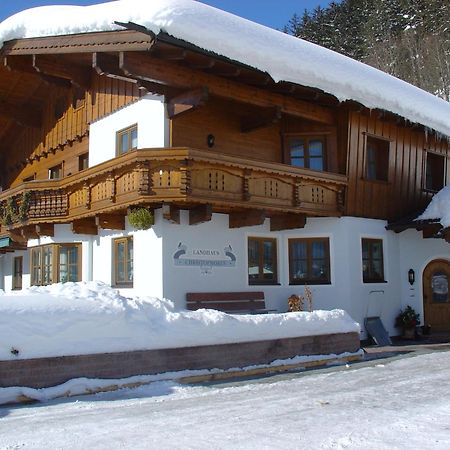 Apartamento Landhaus Christophorus Leogang Exterior foto